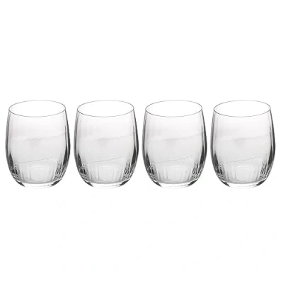 Afbeelding van Mikasa Treviso 4 delige kristallen wijnglazen set, 350ml