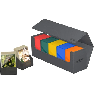 Afbeelding van Ultimate Guard ArkHive 400+ XenoSkin Monocolor Grey