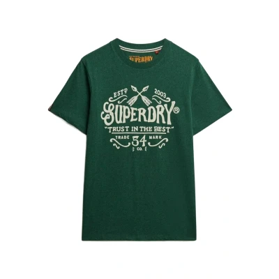 Afbeelding van Superdry Outdoor Flock T shirt met relaxte pasvorm Heren shirts