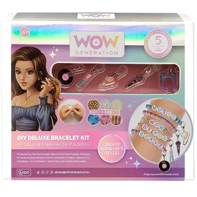 Afbeelding van Wow Generation Deluxe DIY Armbanden Kit met 5 bedeltjes