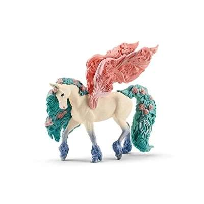 Afbeelding van schleich BAYALA Bloemenpegasus Speelfiguur Kinderspeelgoed voor Jongens en Meisjes 5 tot 12 jaar 70590