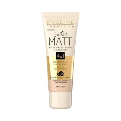 Afbeelding van Eveline Cosmetics Satijn mat en ondoorzichtige gezichtspremer, 30 ml, nr. 103 natuurlijk