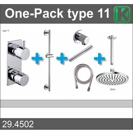 Afbeelding van Xellanz one pack inbouwthermostaatset type 11 (20cm)