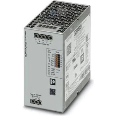 Afbeelding van Phoenix Contact QUINT4 PS/1AC/24DC/20 DIN rail netvoeding 24 V/DC 20 A Aantal uitgangen: 1 x Inhoud: stuk(s)