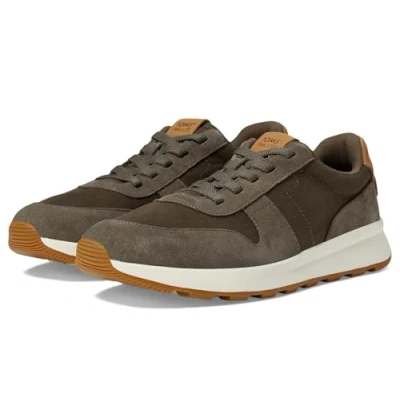 Afbeelding van TOMS Sneakers laag olive, Heren, Maat: 41, Olive Leer en textiel
