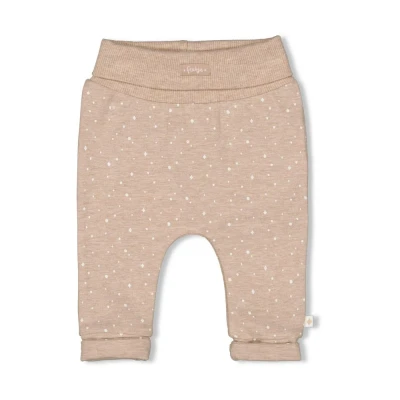 Afbeelding van Feetje Broek FECAPR24 AOP The Magic Is In You Taupe Melange Maat 50