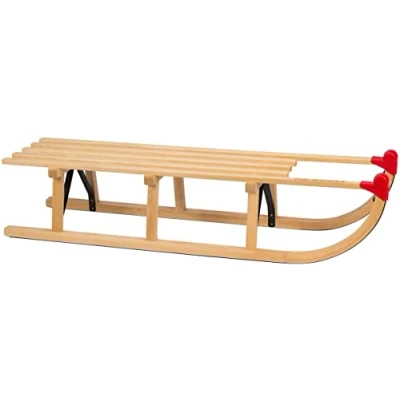 Afbeelding van Nijdam Houten Slede Davos 110 cm Beukenhout
