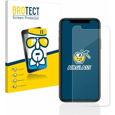 Afbeelding van BROTECT Screenprotector voor Apple iPhone 11 Pro Folie Beschermfolie Beschermglas transparant