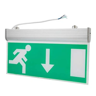 Afbeelding van Uitgangsverlichtingspaneel, acryl LED nooduitgang veiligheidsafvoer lichtpaneel controlelampje 110 220V