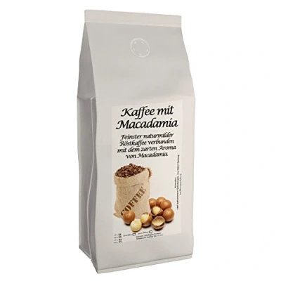 Afbeelding van Gearomatiseerde koffie (macadamia, 1000 g) volle bonen