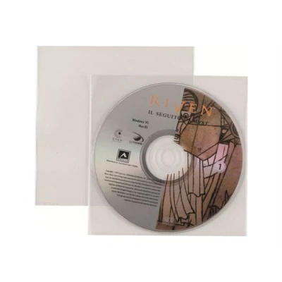 Image de Favorit Enveloppe CD/DVD capacité : 1 transparent (pack de 25)