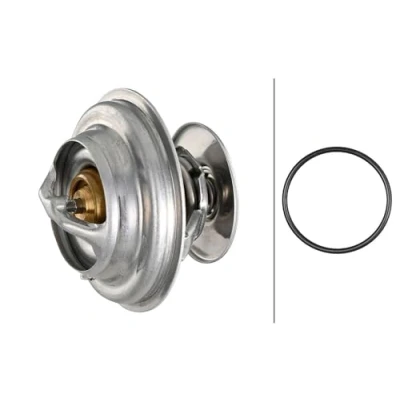 Afbeelding van HELLA 8MT 354 778 401 Thermostaat, koelvloeistof 83 Met pakkingen