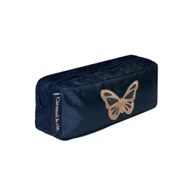 Afbeelding van Caramel et Cie pennenzak Papillon Bleu