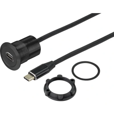 Afbeelding van TRU COMPONENTS TC 9534348 USB inbouwbussen Bus, inbouw Paneeldikte: 1 10 mm Inhoud: stuk(s)