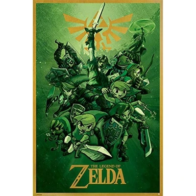 Afbeelding van The Legend of Zelda Link Maxi Poster