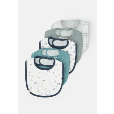 Afbeelding van Lässig Value BIB Assorted Garden Explorer BOYS 5 PACK Slabbetje voor kinderen, Maat: One Size, Blue