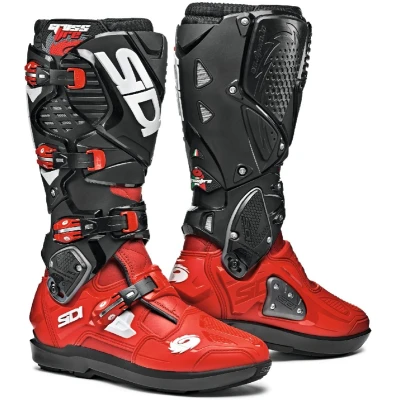 Afbeelding van SIDI CROSSFIRE 3 SRS RED BLACK MOTORCYCLE BOOTS 46 Maat Laars