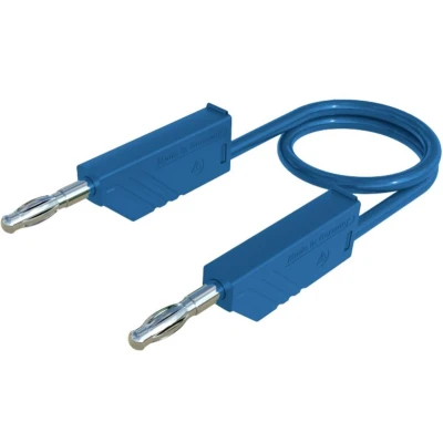 Afbeelding van SKS Hirschmann CO MLN 150/1 Meetsnoer Banaanstekker 4 mm 1.50 m Blauw 1 stuk(s)