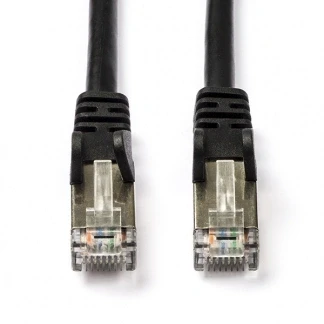Afbeelding van Netwerkkabel Cat5e SF/UTP 15 meter (Zwart)