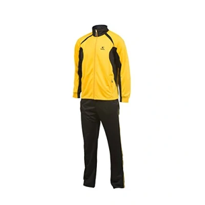 Afbeelding van Asioka 68/12 trainingspak unisex volwassenen, Geel/Zwart