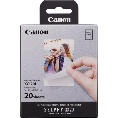 Afbeelding van Canon XC 20L Sticker/Ink Set 20 (54x85 mm)