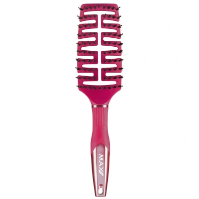 Afbeelding van Max Pro Detangler Brush Burgundy Beauty