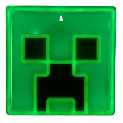 Afbeelding van Minecraft Creeper Muurlamp