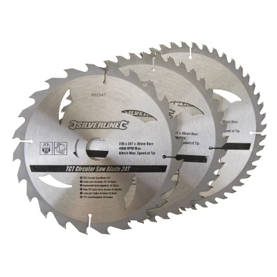 Afbeelding van Silverline Zaagblad 230 x 30/25/18/16 mm SET