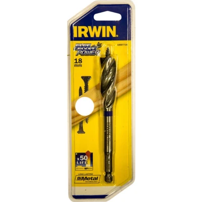 Afbeelding van Irwin speedboor 18x152mm Blue Groove Power