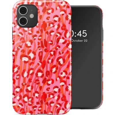Afbeelding van Selencia Hoesje Geschikt voor iPhone 11 Vivid Backcover Wild Spots Lipstick