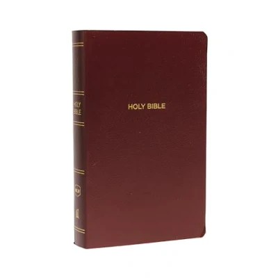 Afbeelding van NKJV, Gift and Award Bible, LeatherLook, Burgundy, Red Letter Edition Holy New King James Version