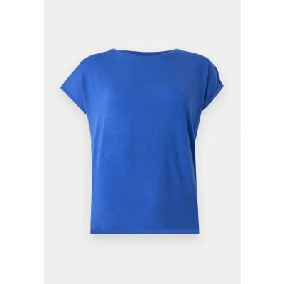 Afbeelding van Vero Moda Vmava Plain Tshirt basic, Dames, Maat: Medium, Dazzling blue