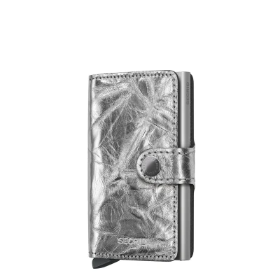 Afbeelding van Secrid Miniwallet Crunch silver pasjeshouder