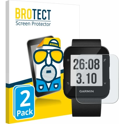 Afbeelding van BROTECT Screenprotector voor Garmin Forerunner 30 Folie Beschermfolie matte (2 Stuks)