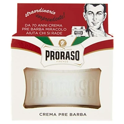 Image de Proraso Crème pré rasage blanche 100 ml