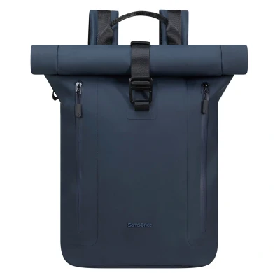 Afbeelding van Samsonite Coatify Biz Rolltop backpack 14.1&quot; blue