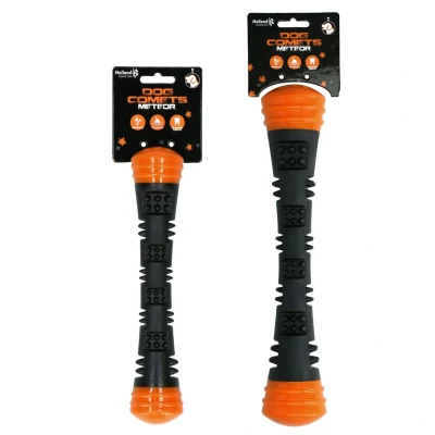 Afbeelding van Dog Comets Meteor Werpstok Oranje&amp;Zwart Hondenspeelgoed 30 cm