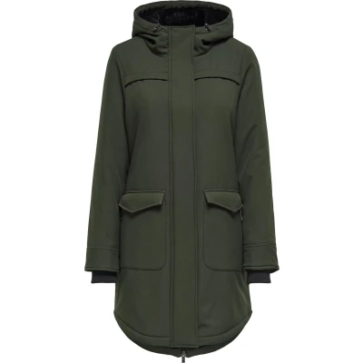 Afbeelding van ONLY Onlmaastricht OTW NOOS Winterjas, Dames, Maat: Medium, Peat