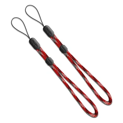 Afbeelding van Ringke Polsband [Varsity Red] [2 stuks] voor telefoon, smartphone, camera, DSLR, USB