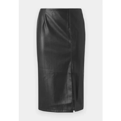 Afbeelding van Noisy May Clara HW SLIT MIDI Length Alijn rok, Dames, Maat: XS, Black