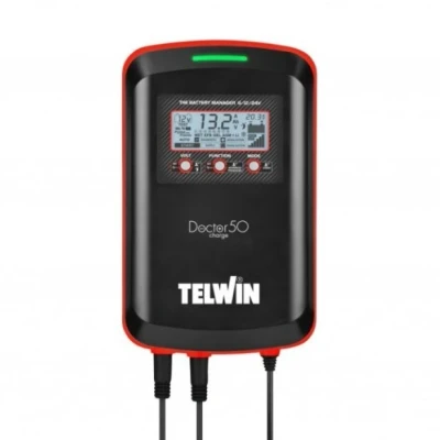 Afbeelding van TELWIN Multifunctionele acculader met start DOCTOR CHARGE 50 230V 6V/12V/24V