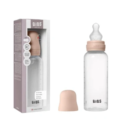 Afbeelding van Bibs Fles Medium Flow 270 ml Silicone Blush