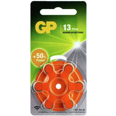 Afbeelding van Gp Batteries 3125000013 Za13 Hoorapp. Batterij A6 Ora