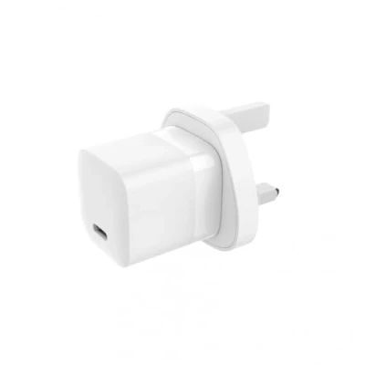 Afbeelding van Jaym Oplader UK + Dubai 1 USB c Power Delivery 30 W met intelligente chip, die het vermogen aanpast aan aangesloten apparaat