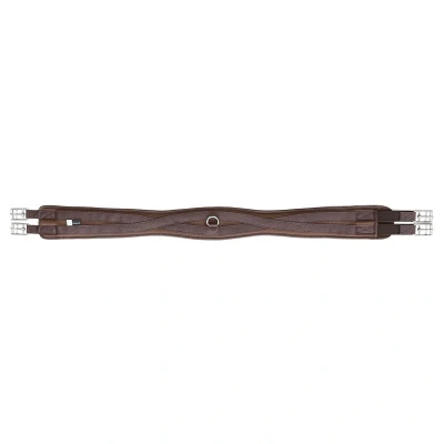 Image de Kavalkade Sangle Memory Foam avec Élastique Marron 135cm