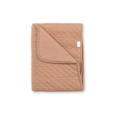 Afbeelding van BEMINI Deken Pady quilted + jersey 75x100cm Beige TOG 3