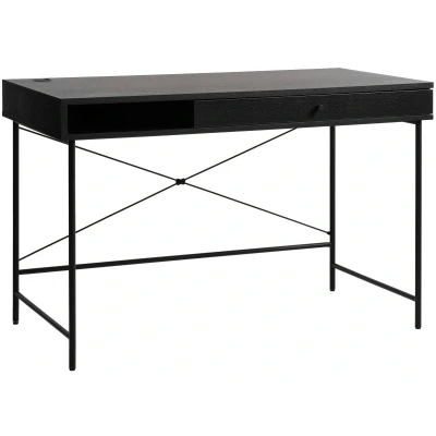 Afbeelding van Hygge Interiors Pensacola Bureautafel Zwart