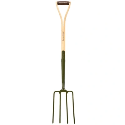 Afbeelding van Burgon &amp; Ball RHS Spitvork BoronGreen 110 cm gerecycled staal boriumstaal duurzamer