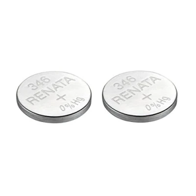 Afbeelding van RENATA Set van 2 blisters met 1 knoopcel oxide zilver X346 SR712SW