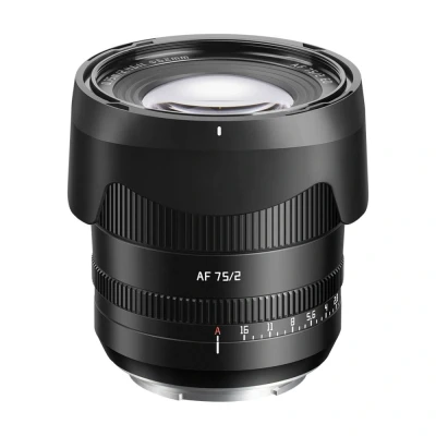 Afbeelding van TTArtisan Bokeh 75 mm F1.5 volledig metalen frame lens compatibel met M42 vatting zwart